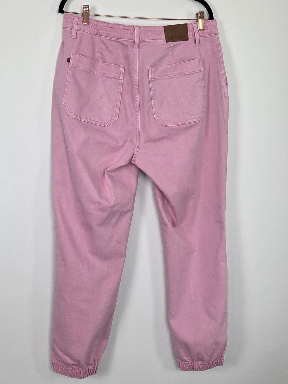 Judy Blue Pink Drawstring Jogger Pants - Picture 4 of 15